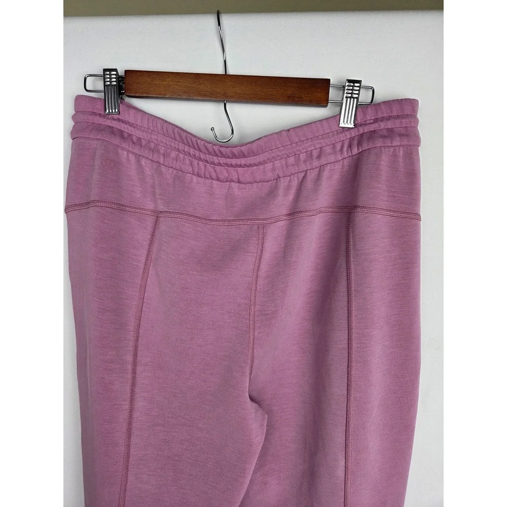 Lululemon Softstreme Cropped Pant 12 Velvet Dust High-Rise Straight Yoga LW6BZXS